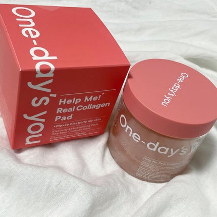 ヘルプミー! リアルコラーゲンパッド/One-day's you/トナーパッドを使ったクチコミ(4枚目)