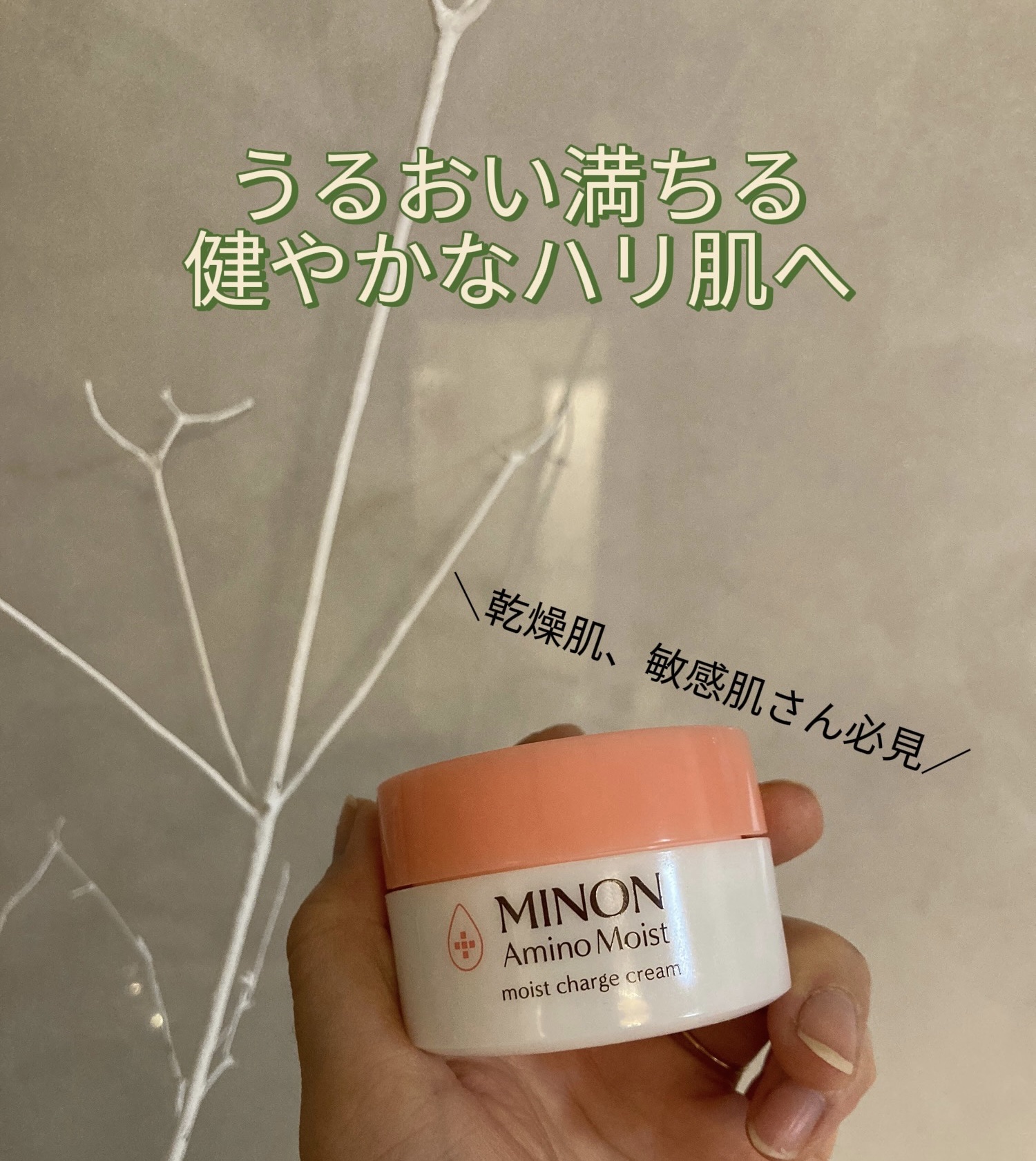 ミノン アミノモイスト モイストチャージ クリーム/ミノン/フェイスクリームを使ったクチコミ（1枚目）