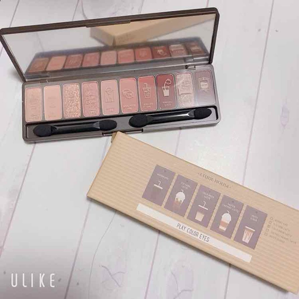 プレイカラー アイシャドウ/ETUDE/アイシャドウパレットを使ったクチコミ(2枚目)