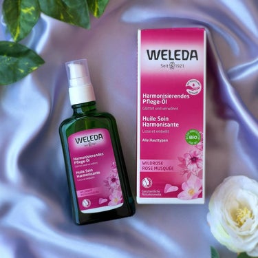 WELEDA ワイルドローズオイルのクチコミ「お試しサイズをいただいて香りが好みだったので現品購入✨

ヴェレダのこちらのオイル、私はマッサ.....」（1枚目）