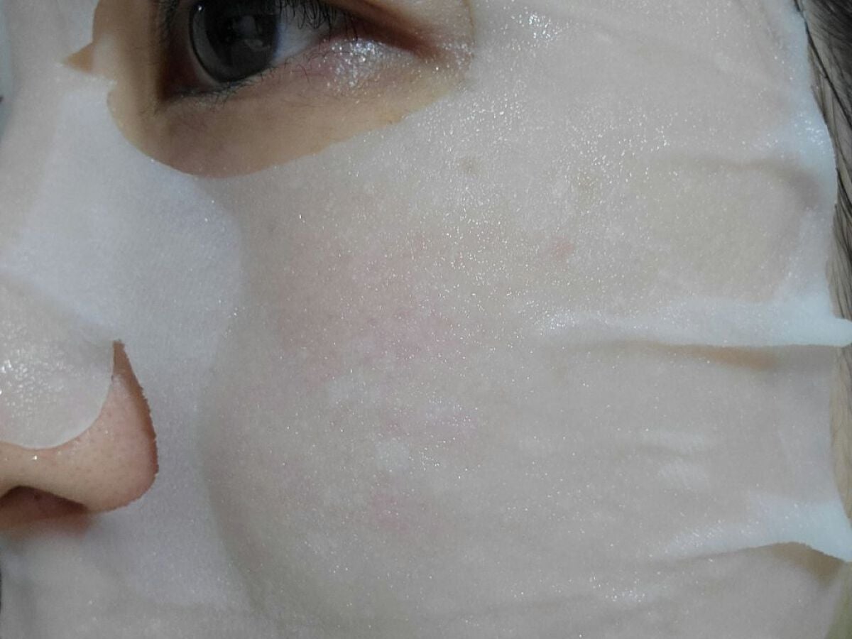 ディープモイスチャー マスク (ケアクリーム付き)/cerXcer/シートマスク・パックを使ったクチコミ(4枚目)