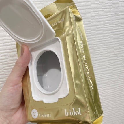 メイクルーティンマスクR/b idol/シートマスク・パックを使ったクチコミ(2枚目)