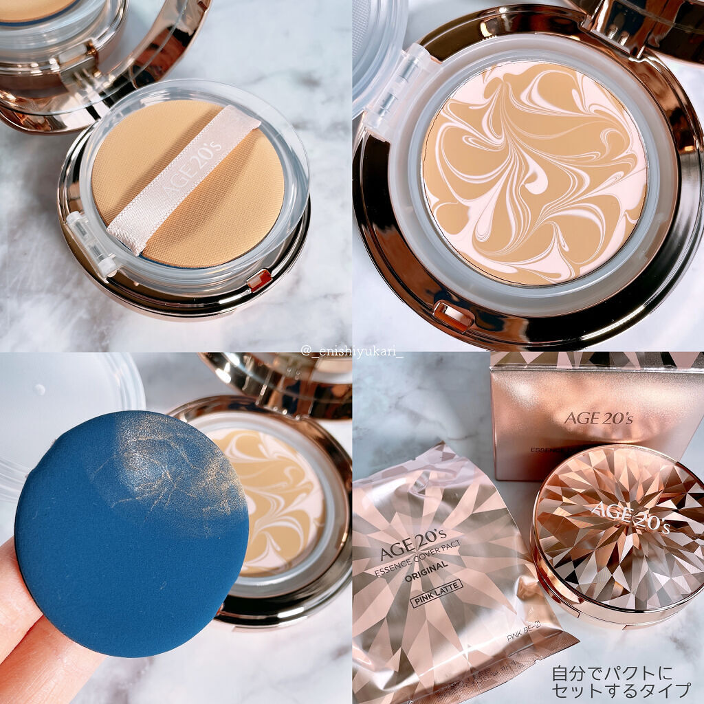ORIGINAL ESSENCE COVER PACT/AGE20’s/クッションファンデーションを使ったクチコミ（3枚目）