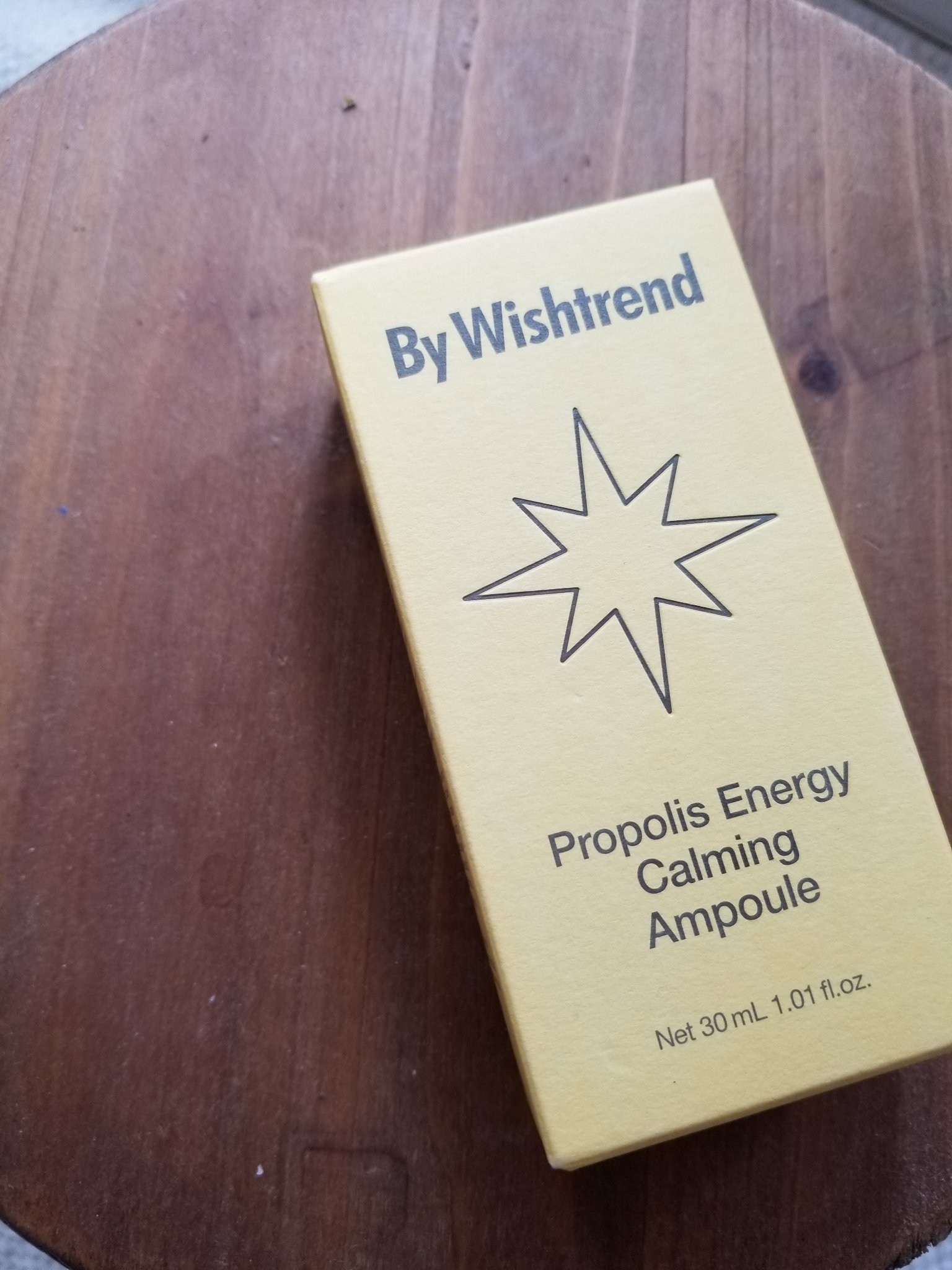 プロポリスエナジーカーミングアンプル/By Wishtrend/美容液を使ったクチコミ（1枚目）
