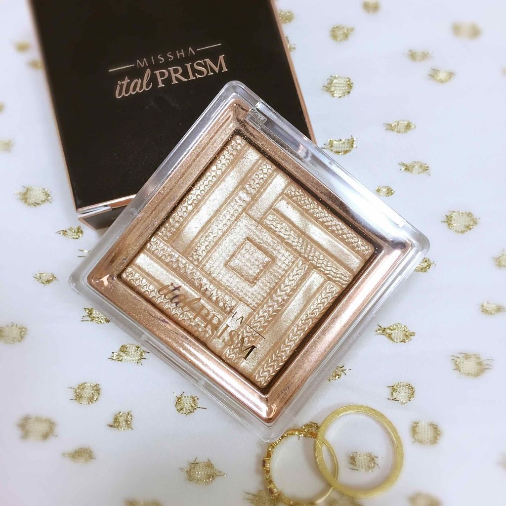 サテンハイライターイタルプリズム/MISSHA/パウダーハイライトを使ったクチコミ(1枚目)
