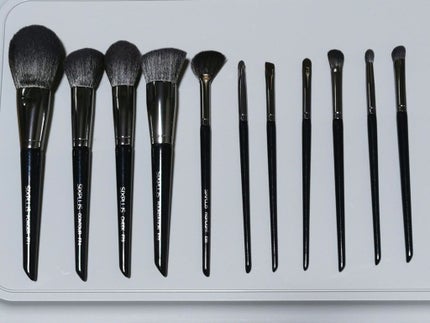 SIXPLUS メイクブラシ11本セット Masterシリーズ/SIXPLUS/メイクブラシを使ったクチコミ(1枚目)