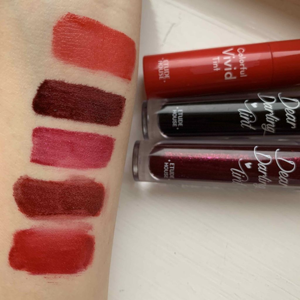 ディアダーリン ウォータージェルティント/ETUDE/リップティントを使ったクチコミ(3枚目)