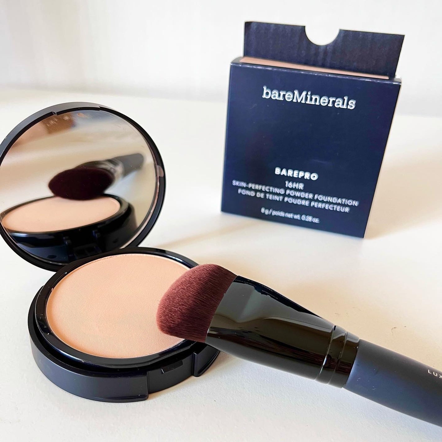 ベアプロ 16HR パウダー ファンデーション/bareMinerals/パウダーファンデーションを使ったクチコミ(2枚目)