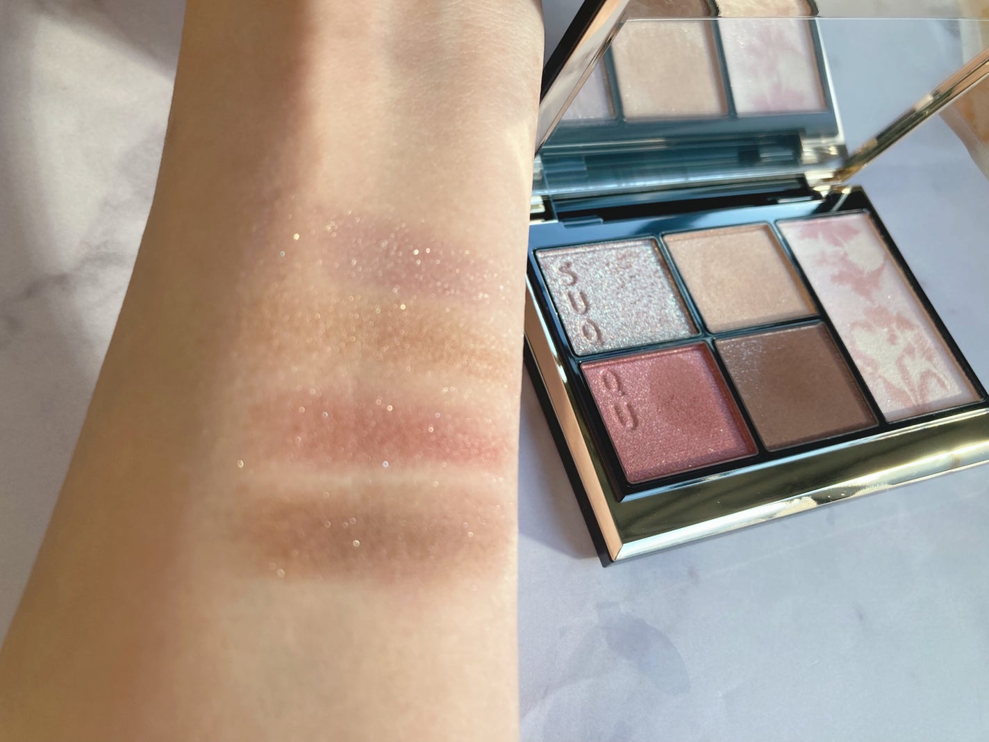 SUQQU アイ&フェイス コンパクト/SUQQU/アイシャドウパレットを使ったクチコミ(2枚目)