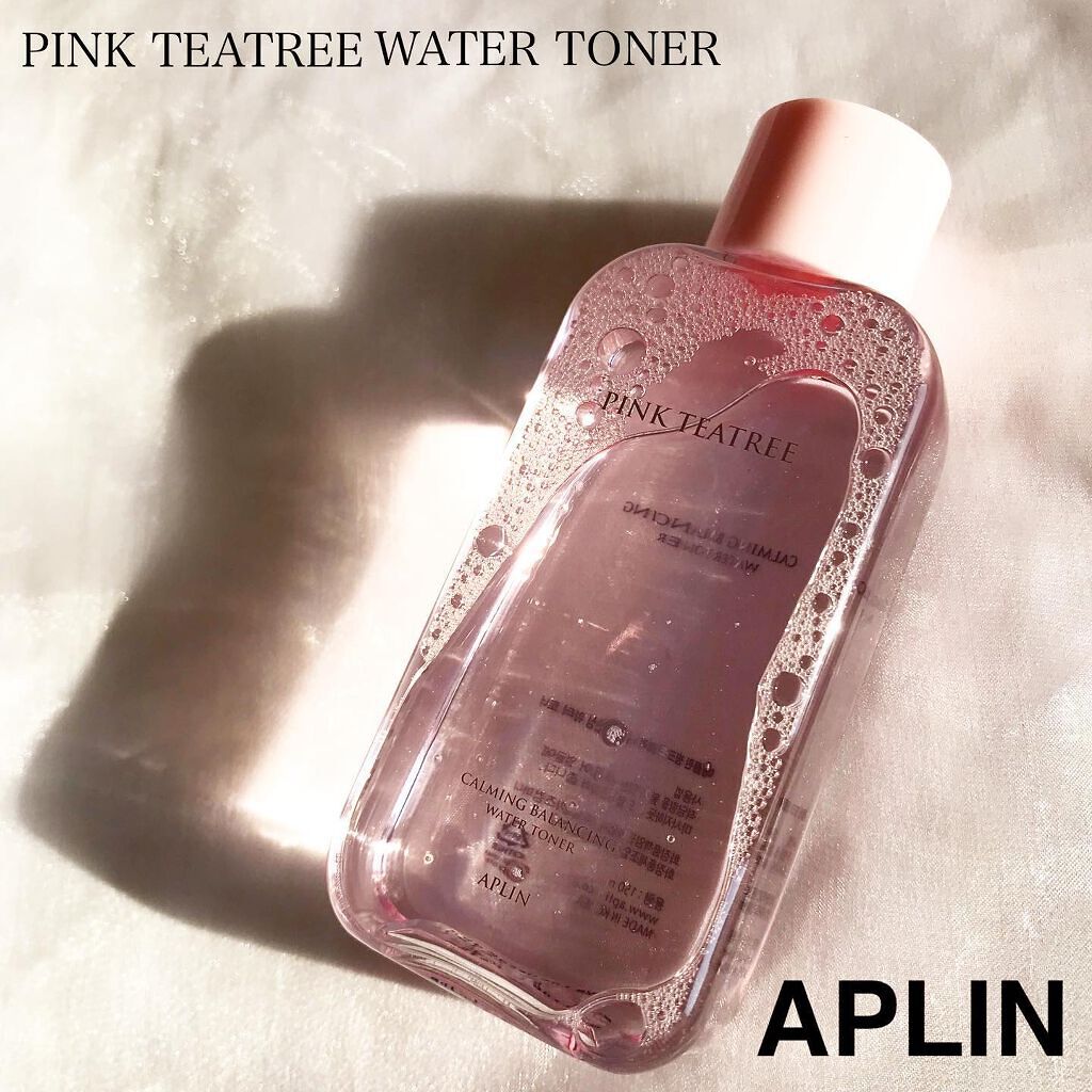 ピンクティーツリートナー/APLIN/化粧水を使ったクチコミ（1枚目）