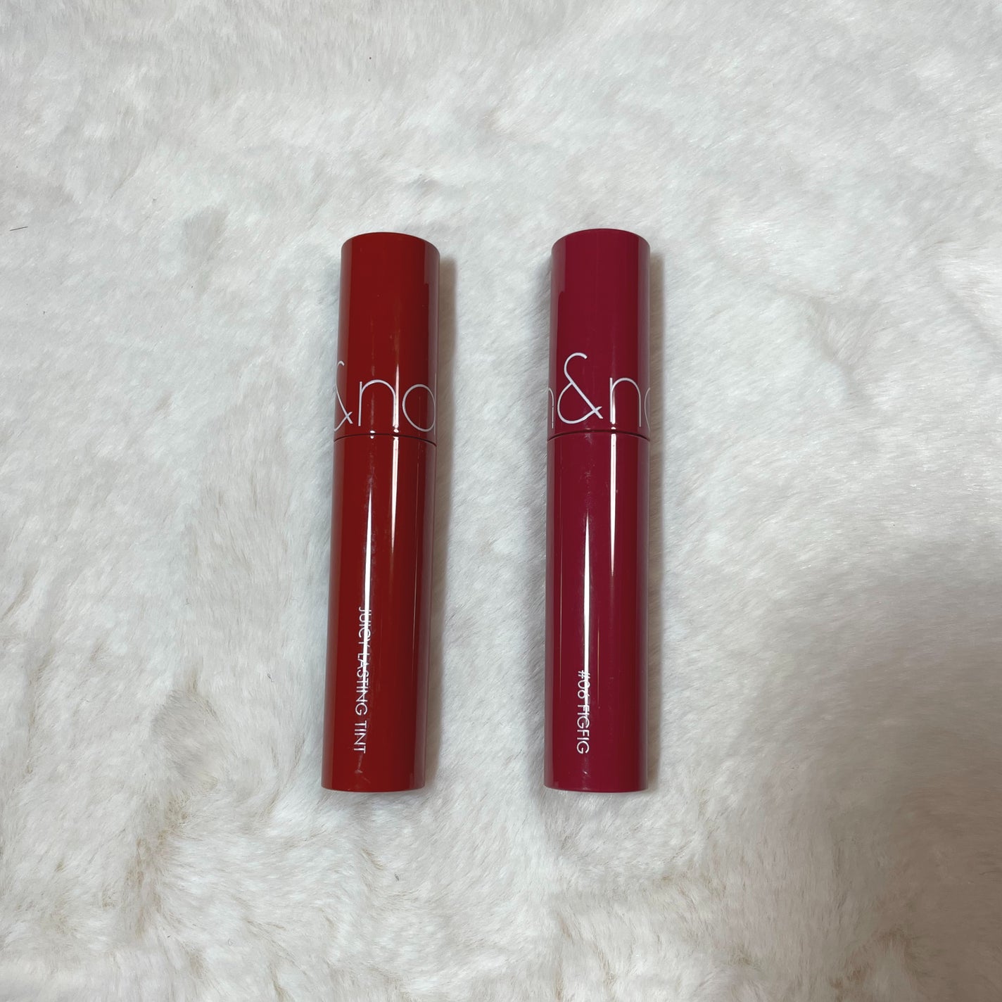 ジューシーラスティングティント/rom&nd/リップティントを使ったクチコミ(1枚目)