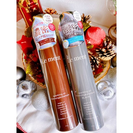 ルメント スパークリングオイル クレンジング&シャンプー/Le ment/市販シャンプーを使ったクチコミ(1枚目)