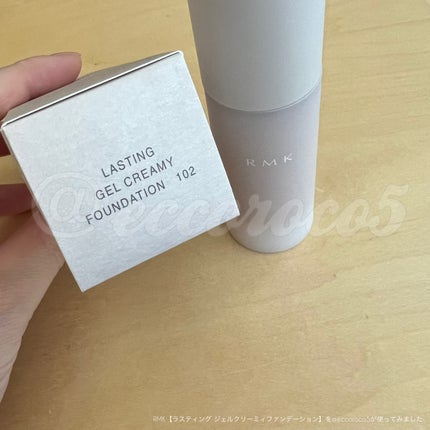 RMK ラスティング ジェルクリーミィファンデーション/RMK/クリーム・エマルジョンファンデーションを使ったクチコミ(3枚目)