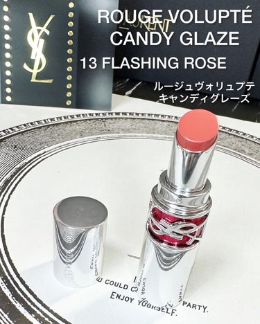 ルージュ ピュールクチュール ヴェルニ ヴィニルクリーム No.440 ローズプレイヤー/YVES SAINT LAURENT BEAUTE/口紅を使ったクチコミ（3枚目）