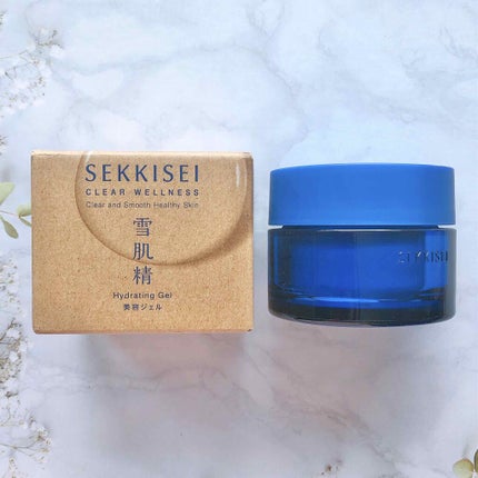 クリアウェルネス ハイドレイティング ジェル/雪肌精/フェイスクリームを使ったクチコミ(1枚目)