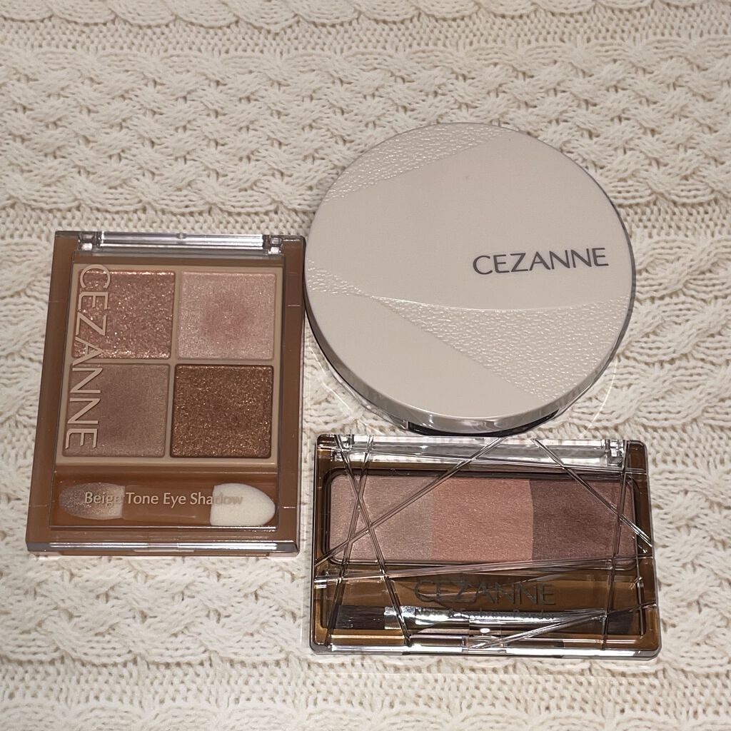 ベージュトーンアイシャドウ/CEZANNE/アイシャドウパレットを使ったクチコミ（2枚目）
