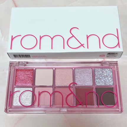 ベターザンパレット/rom&nd/アイシャドウパレットを使ったクチコミ(1枚目)