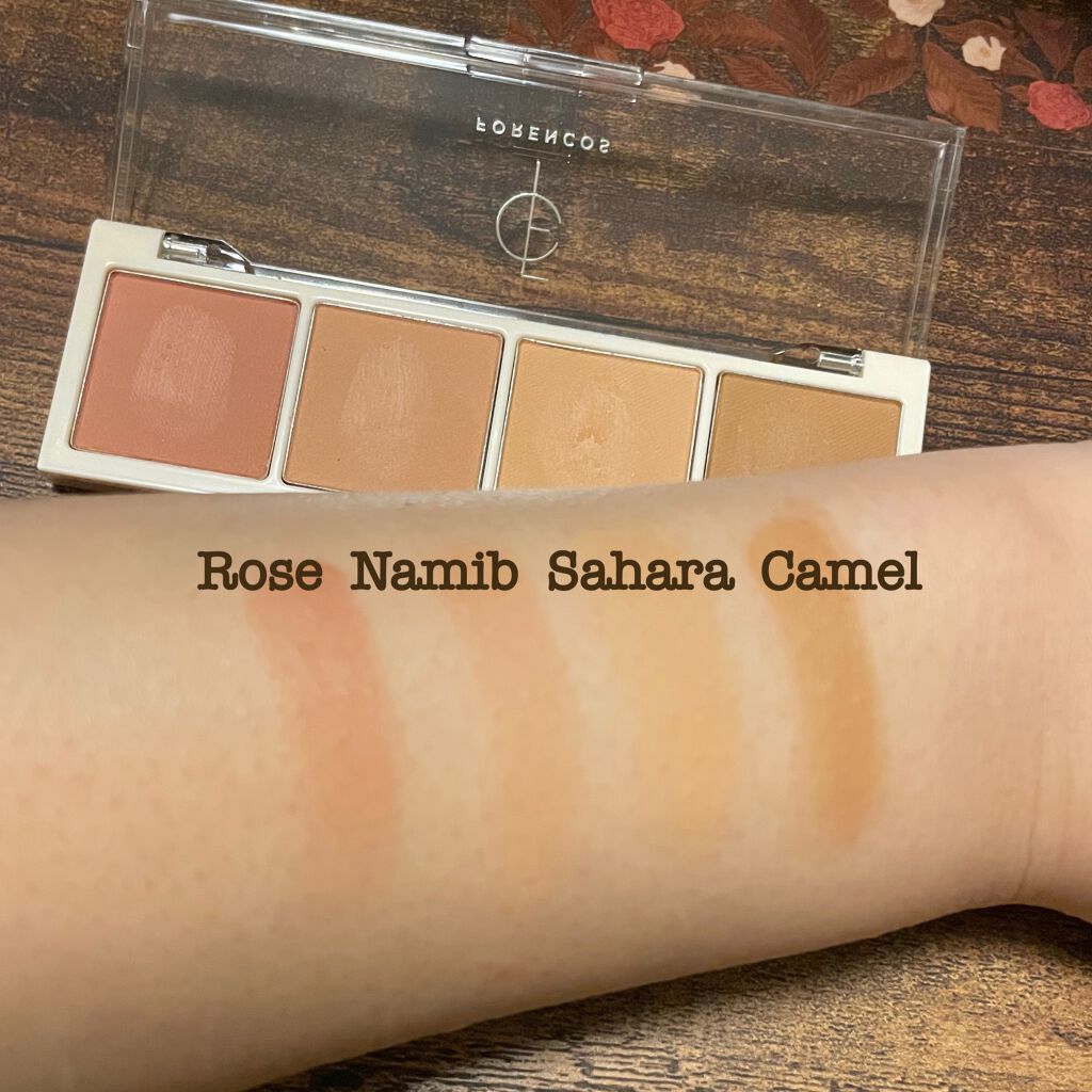 ベアシャドウパレット/フォレンコス/アイシャドウパレットを使ったクチコミ(3枚目)