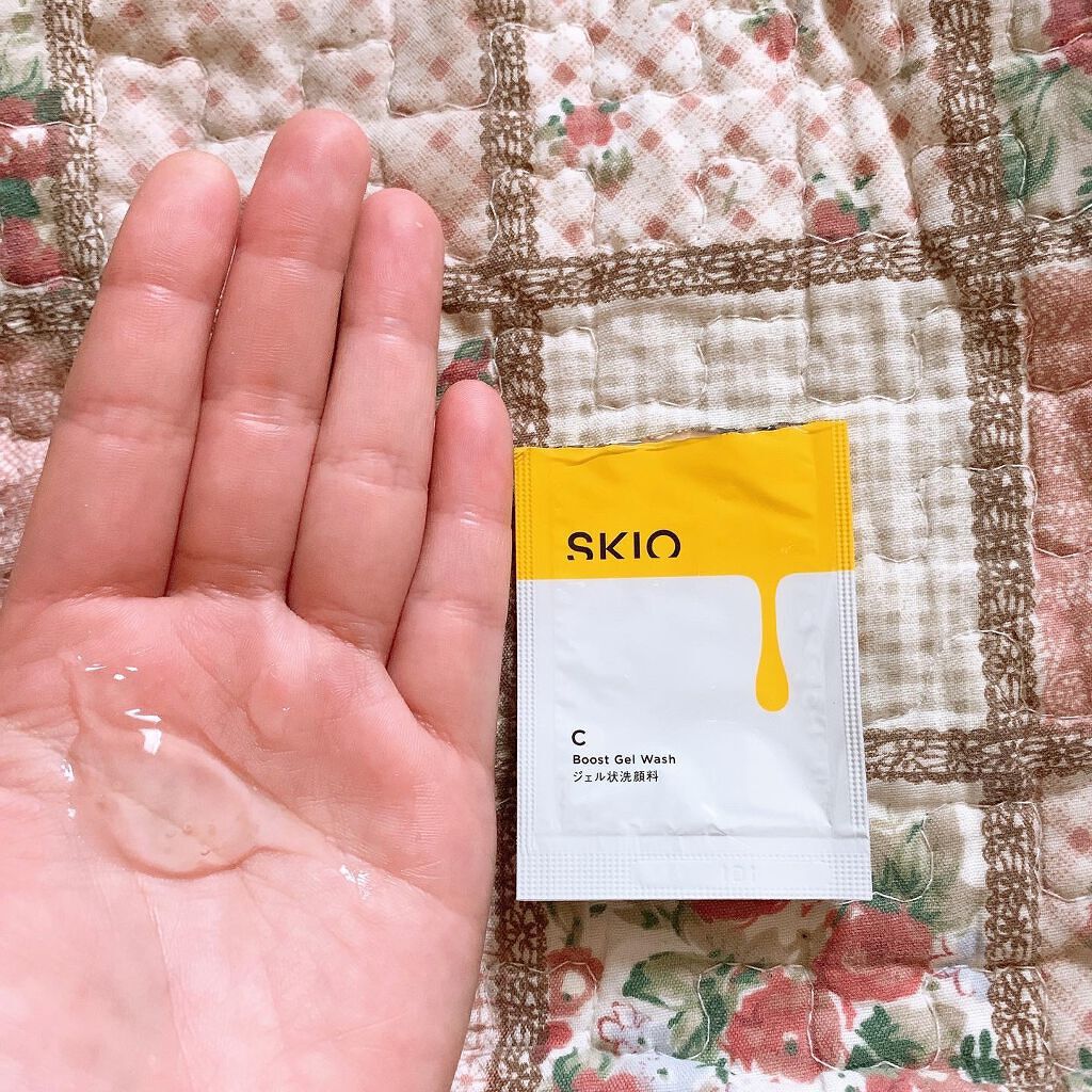 VC ブーストジェルウォッシュ/SKIO/その他洗顔料を使ったクチコミ（2枚目）