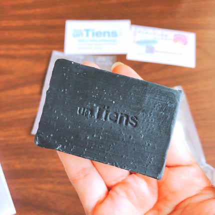 手作り洗顔石鹸 アンティアン プリンセス オブ ソープ 「漆黒」(竹炭入り)/アンティアン/洗顔石鹸を使ったクチコミ(2枚目)