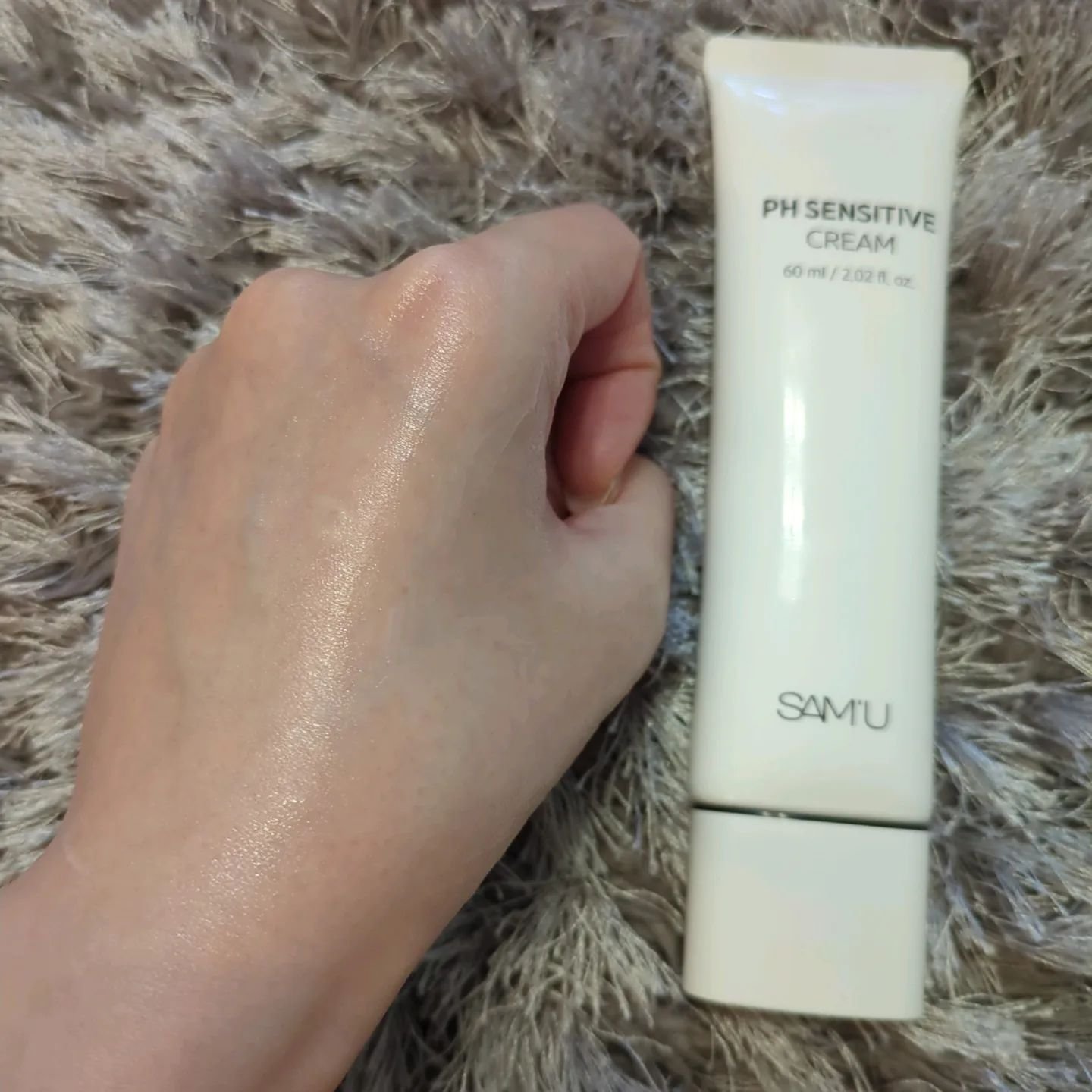 サミュ PHセンシティブクリーム/SAM'U/フェイスクリームを使ったクチコミ（3枚目）