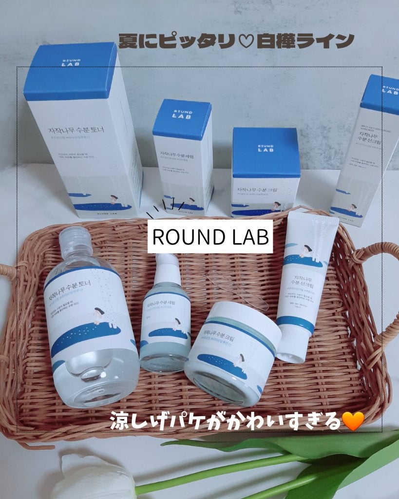 白樺水分クリーム/ROUND LAB/フェイスクリームを使ったクチコミ(1枚目)