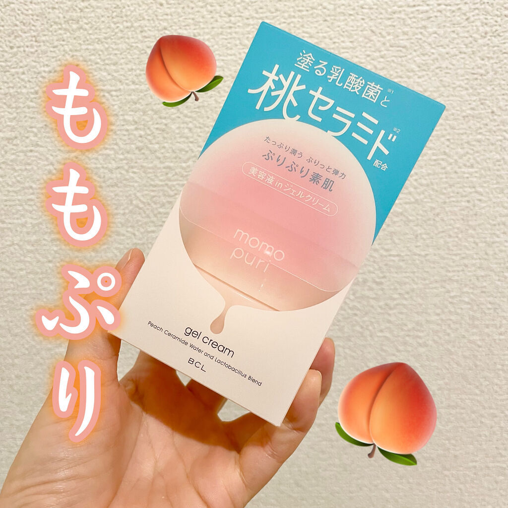 潤いジェルクリーム/ももぷり/オールインワン化粧品を使ったクチコミ（1枚目）