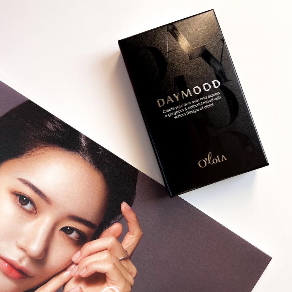 デームードブラウンマンスリー (DAYMOOD BROWN monthly)/OLOLA/1ヶ月(1MONTH)カラコンを使ったクチコミ(4枚目)