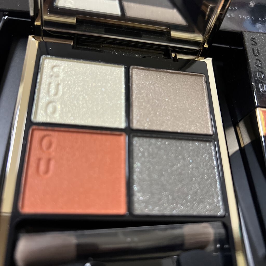 ホリデー メイクアップ キット A/B B/SUQQU/メイクアップキットを使ったクチコミ（2枚目）