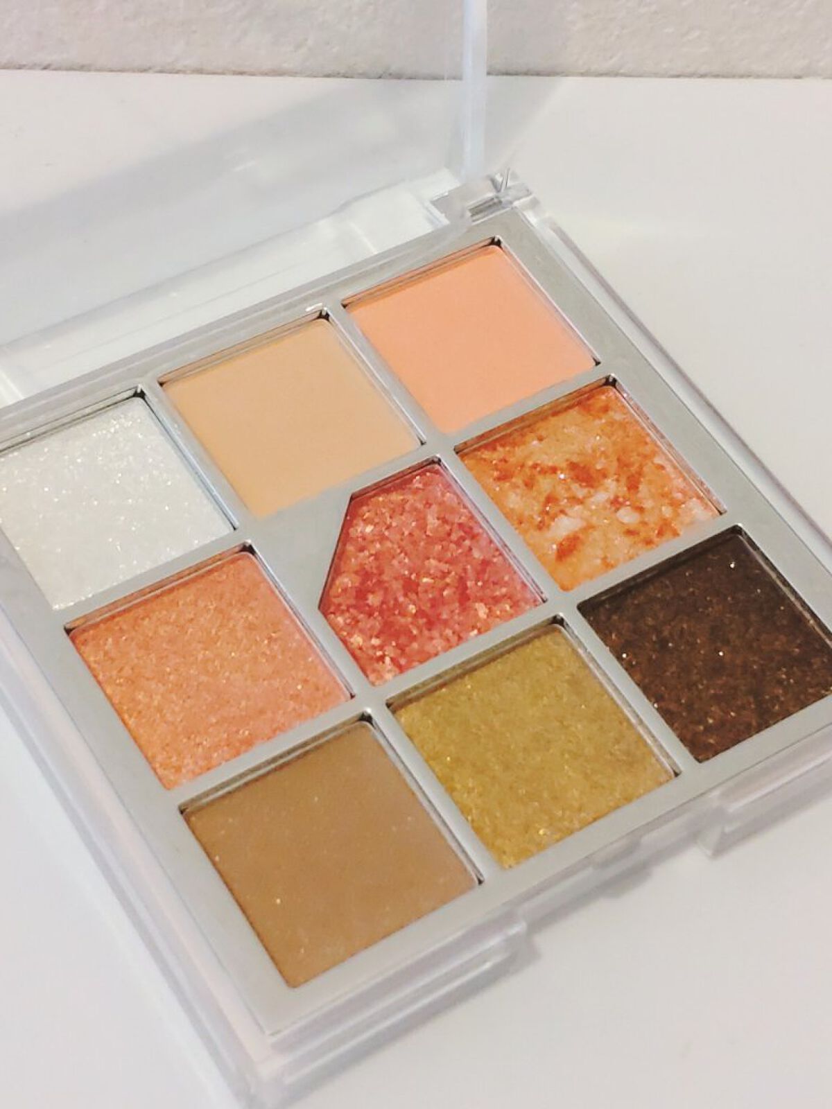 グリッターペディアアイパレット N°6 オールオブシトラス/unleashia/アイシャドウパレットを使ったクチコミ（1枚目）