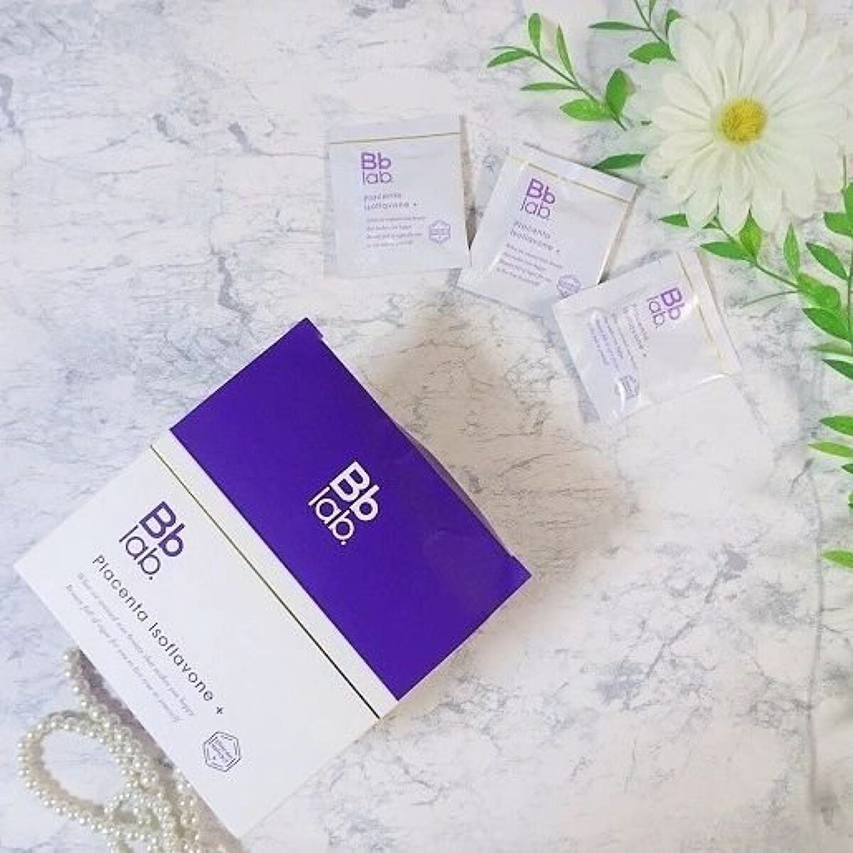 プラセンタ イソフラボン+/Bb lab./美容サプリメントを使ったクチコミ(1枚目)