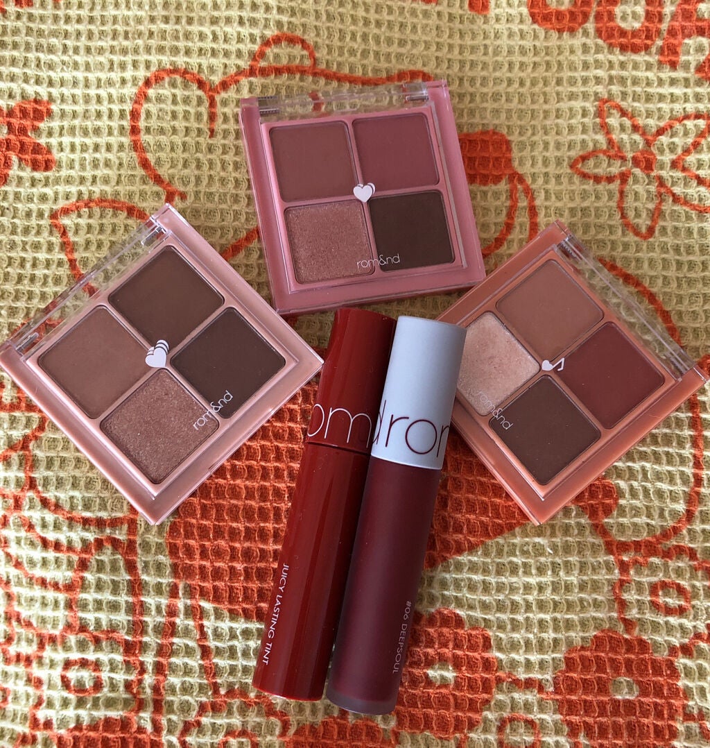 ジューシーラスティングティント/rom&nd/リップティントを使ったクチコミ(1枚目)