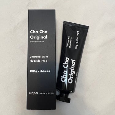 Cha Cha Charcoal Black Toothpaste/unpa/歯磨き粉を使ったクチコミ（1枚目）