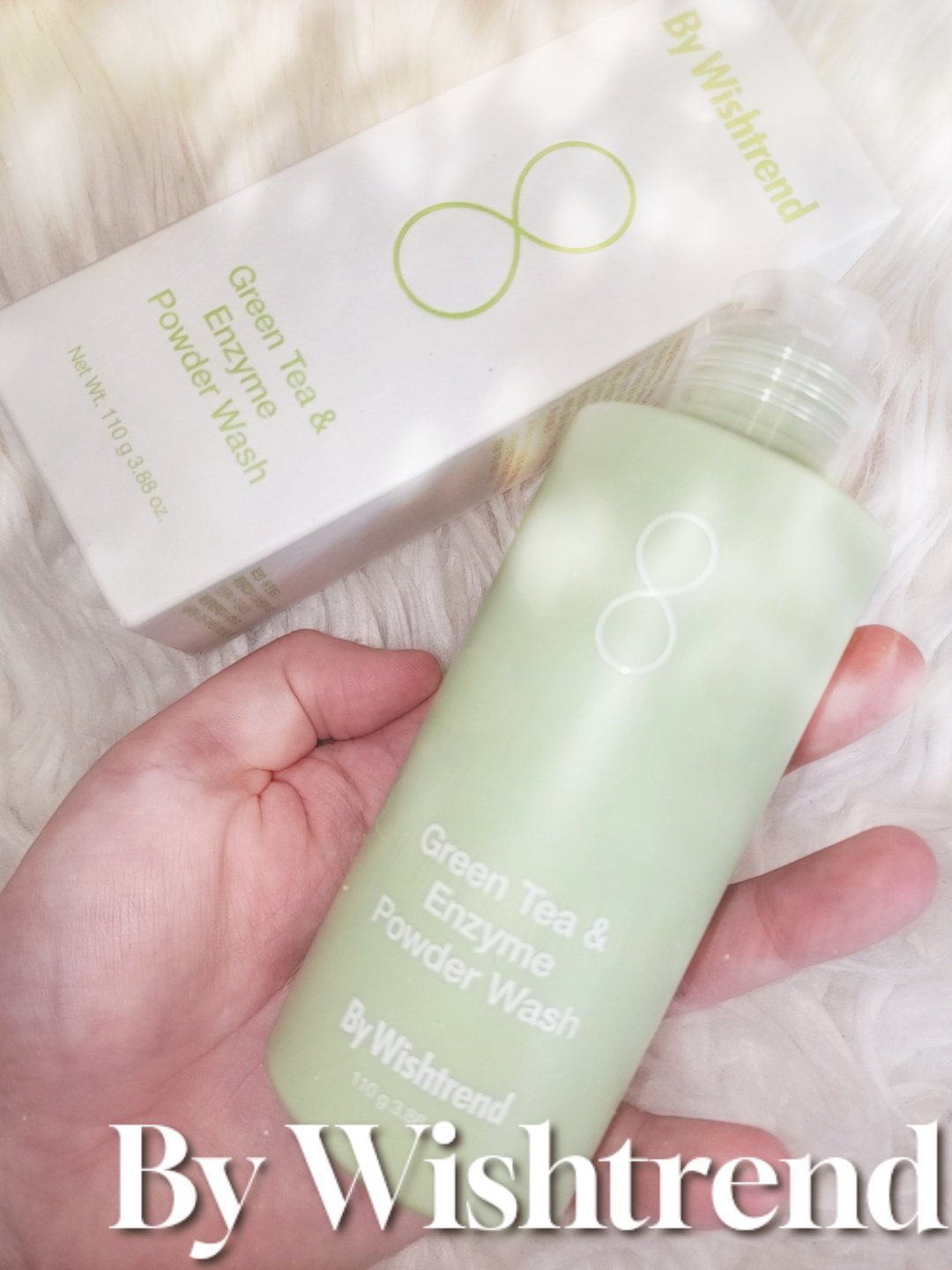 グリーンティー&エンザイムパウダーウォッシュ/By Wishtrend/洗顔パウダーを使ったクチコミ（1枚目）