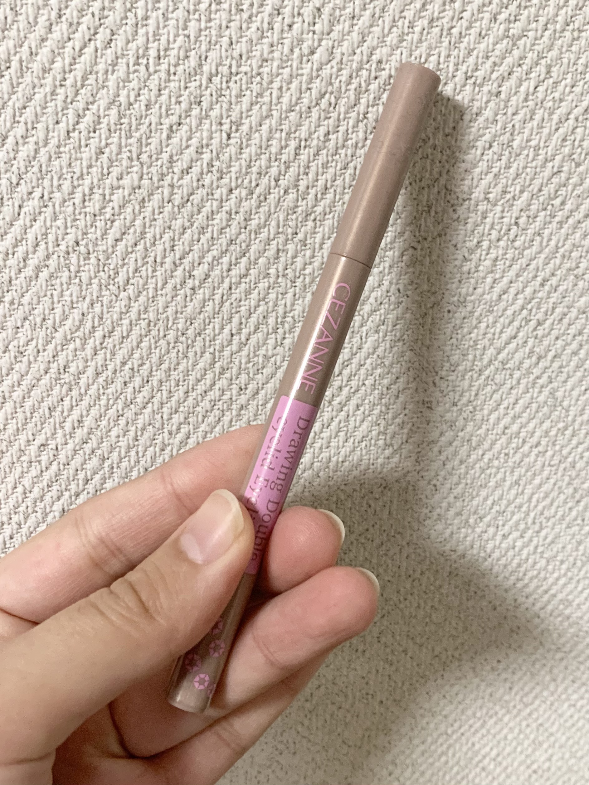 描くふたえアイライナー 20 影用グレージュ/CEZANNE/リキッドアイライナーを使ったクチコミ（2枚目）