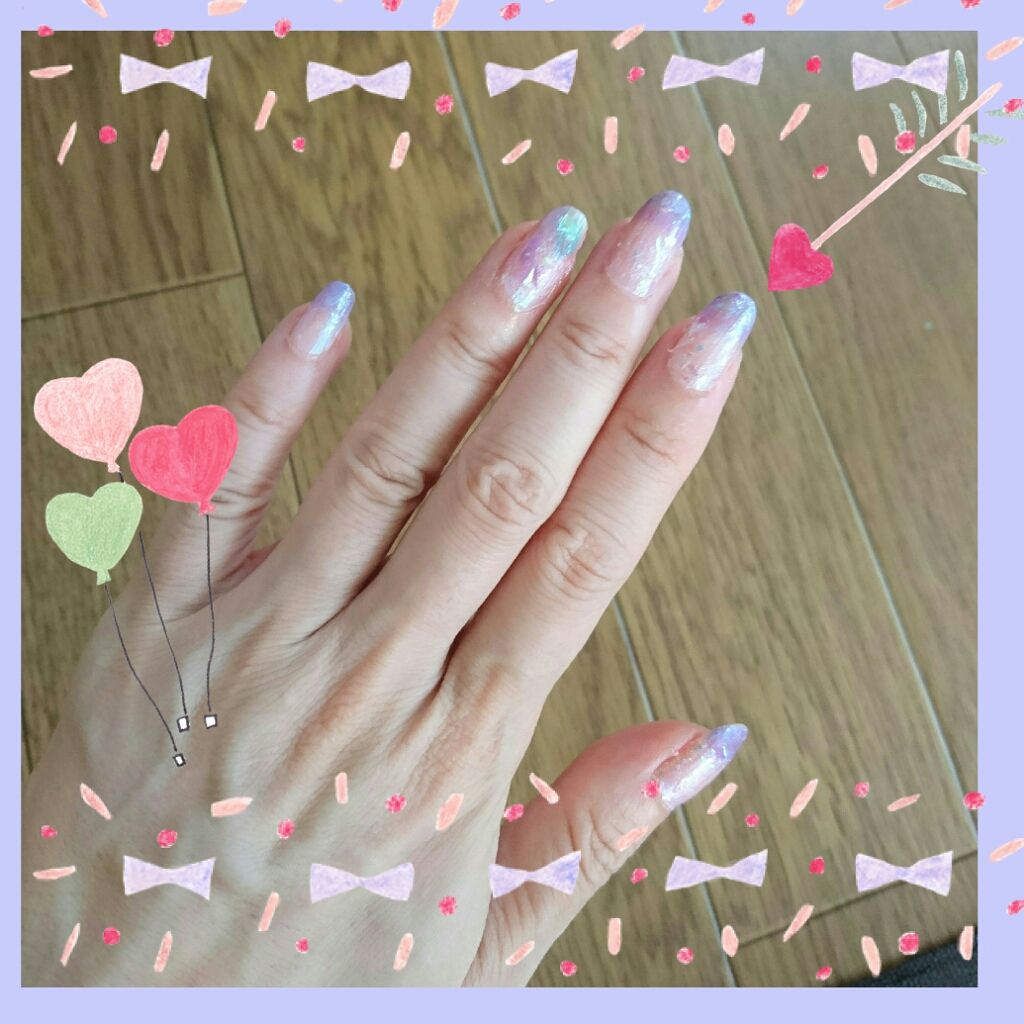 カラフルネイルズ/キャンメイク/マニキュアを使ったクチコミ（1枚目）