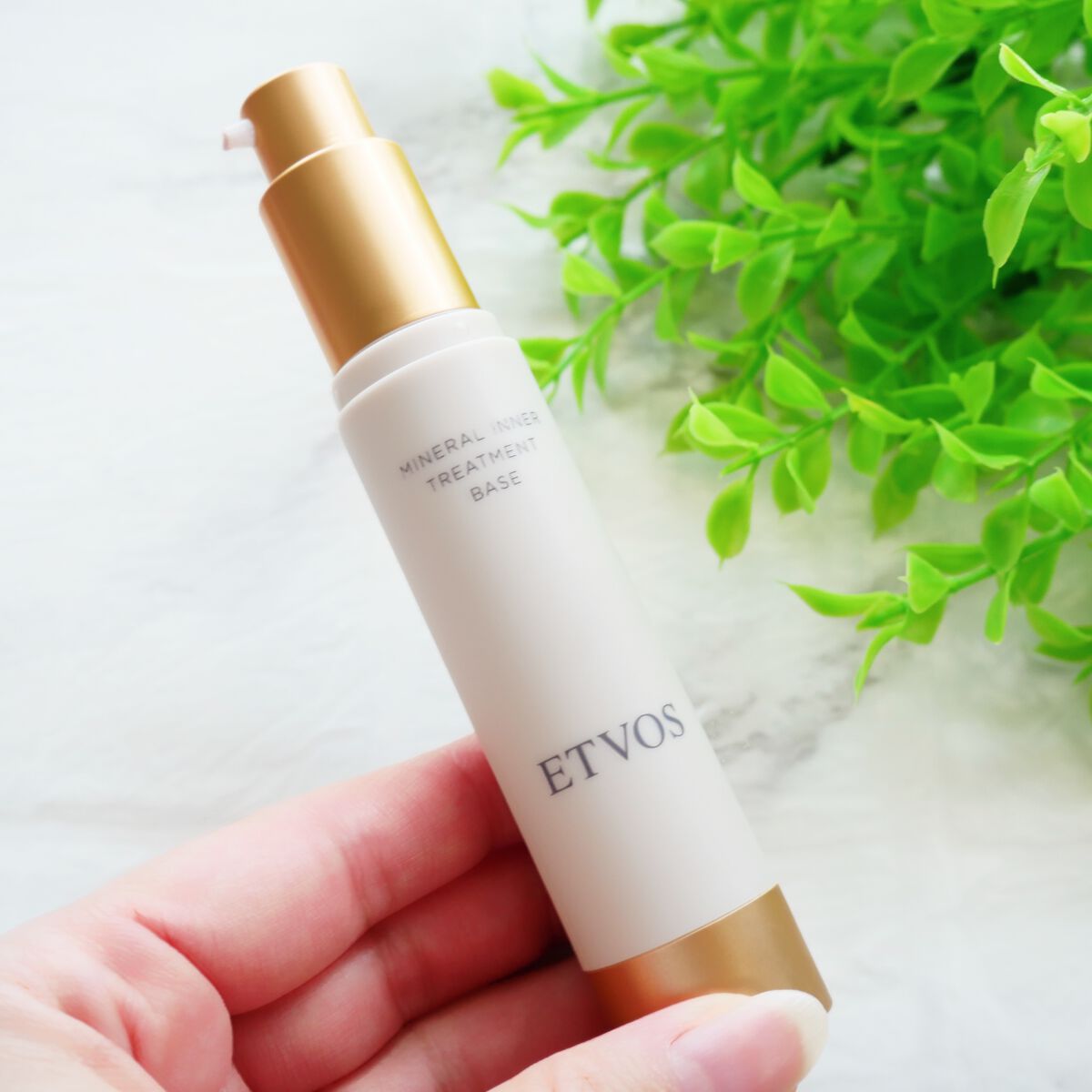ミネラルインナートリートメントベース/エトヴォス/化粧下地を使ったクチコミ(8枚目)