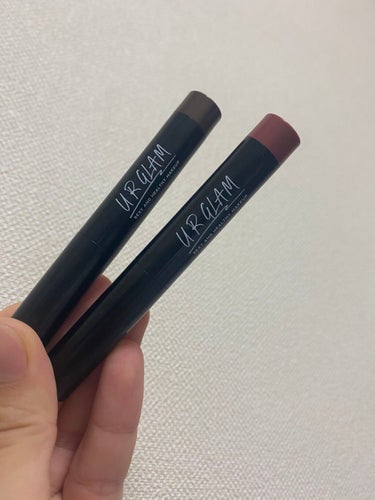 UR GLAM　EYESHADOW STICK 10 コーヒーブラウン/U R GLAM/ジェル・クリームアイシャドウを使ったクチコミ（1枚目）