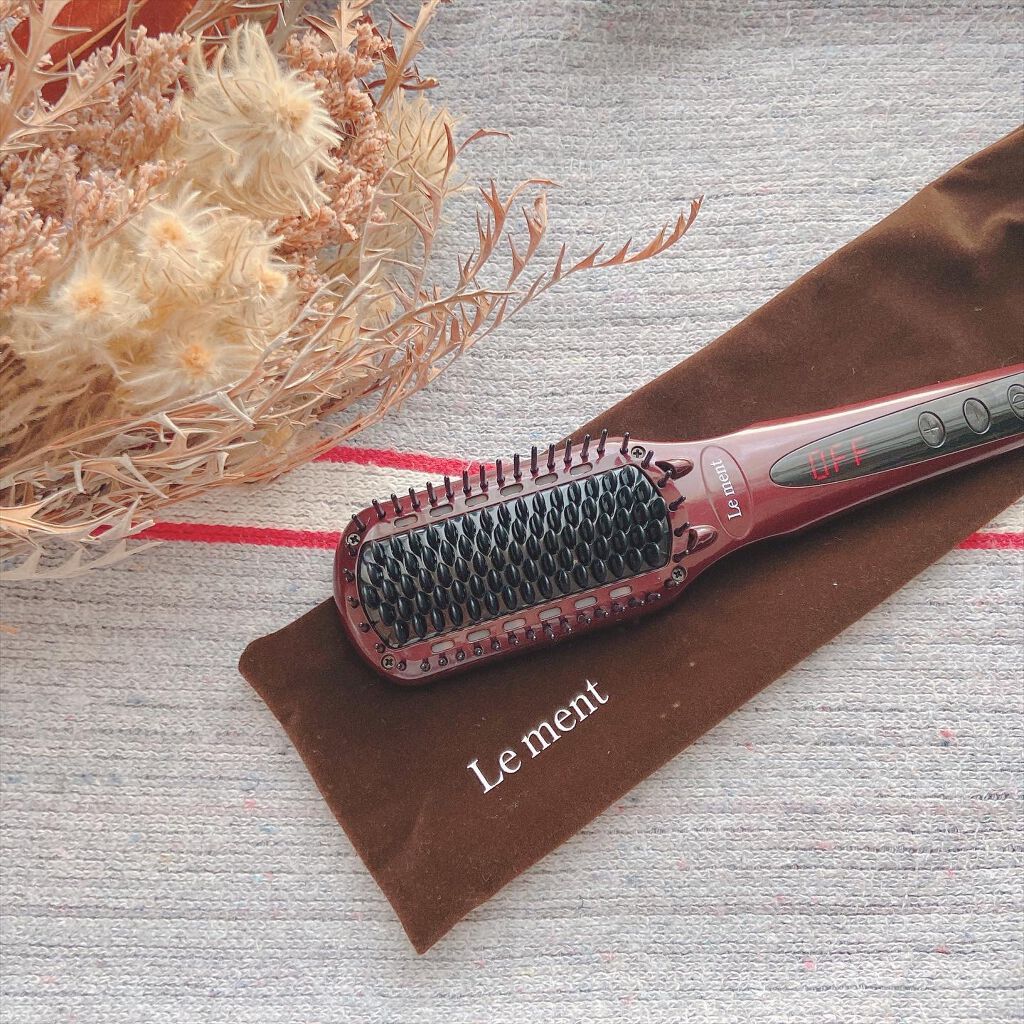 ストレートヒートブラシ/Le ment/ヒートブラシを使ったクチコミ(1枚目)