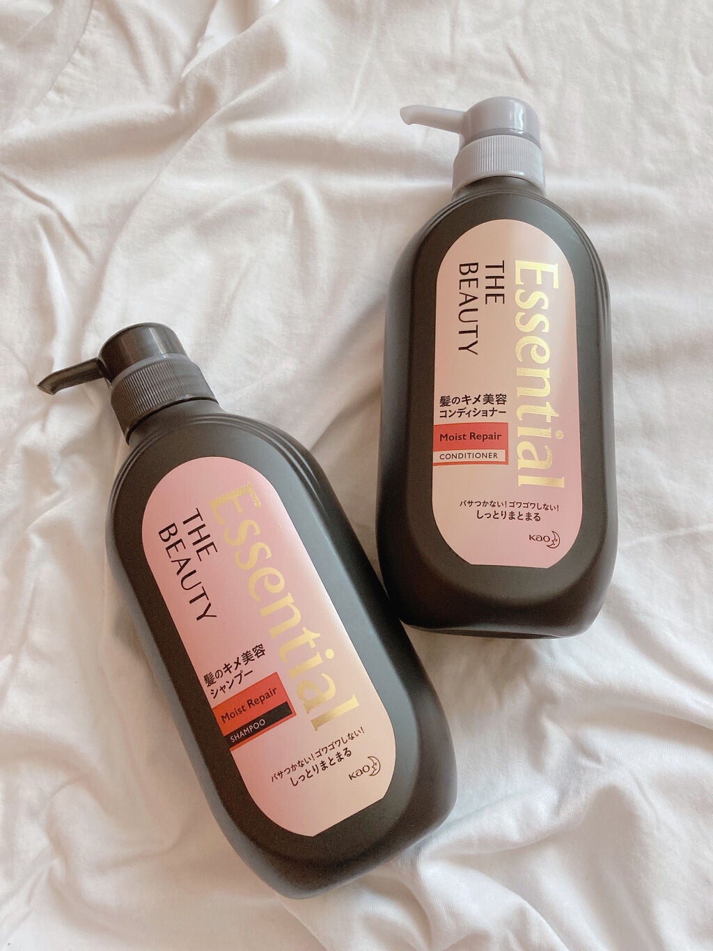 THE BEAUTY 髪のキメ美容シャンプー/コンディショナー<モイストリペア> /エッセンシャル/市販シャンプーを使ったクチコミ(1枚目)