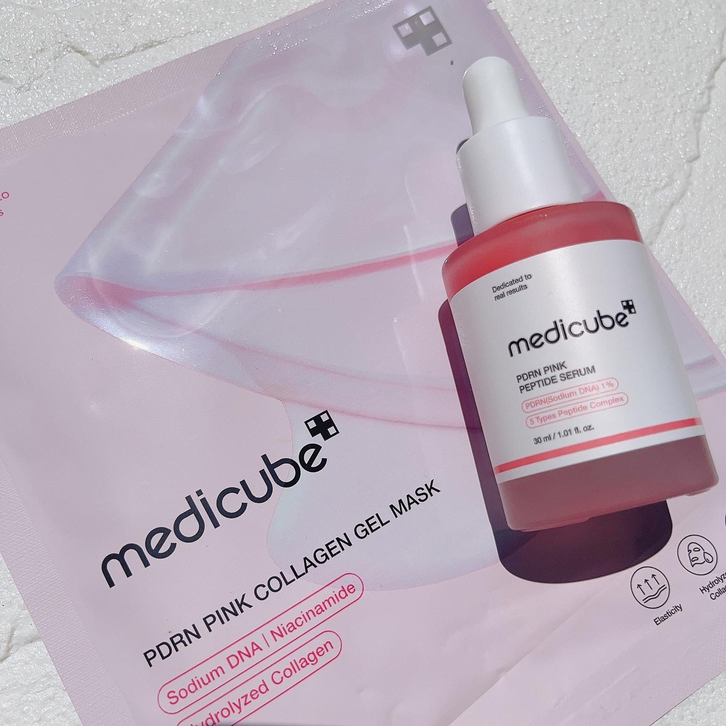 PDRNピンクコラーゲンゲルマスク/MEDICUBE/シートマスク・パックを使ったクチコミ（1枚目）