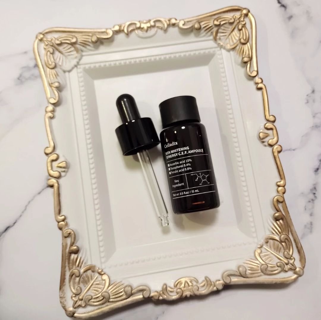 ビタホワイトニングシナジーC.E.F.アンプル/Celladix/美容液を使ったクチコミ(2枚目)