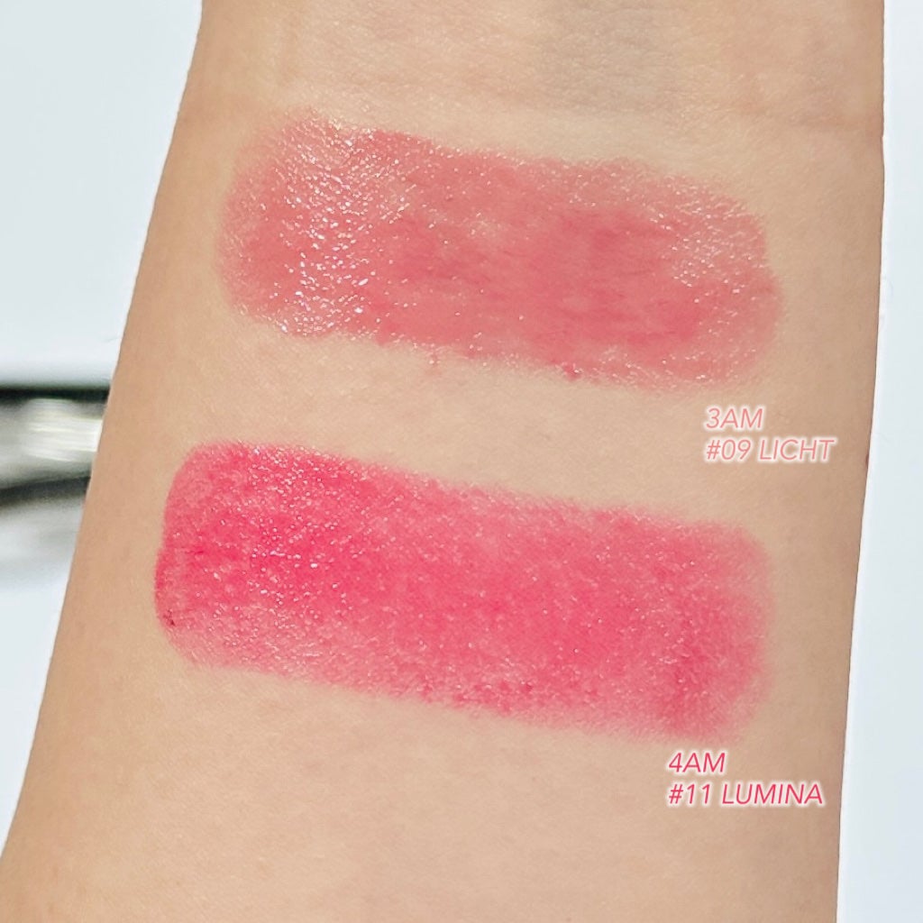 MELTING FIT SHINE BALM/Lummir/口紅を使ったクチコミ(2枚目)