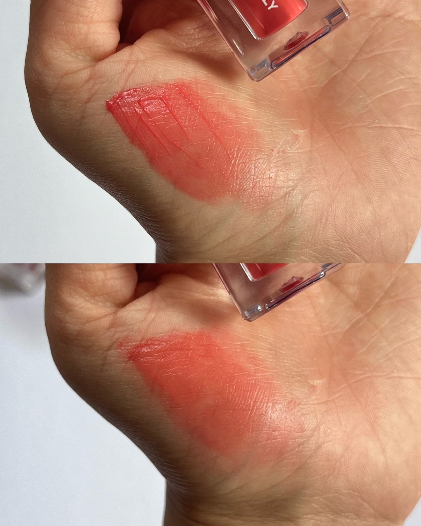 ゲットイットティント ウォーターフルバター/TONYMOLY/リップティントを使ったクチコミ（3枚目）