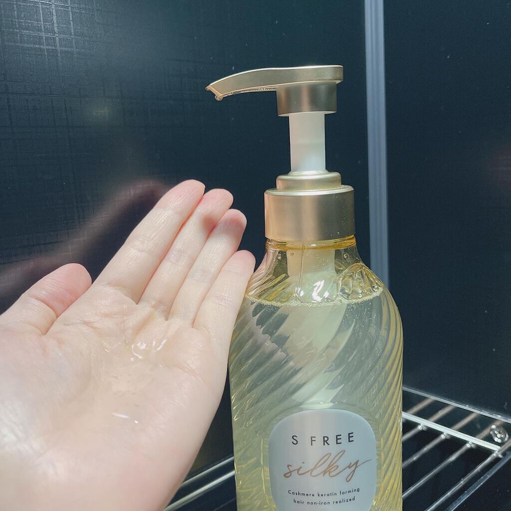 シャンプー シルキースムース/トリートメント シルキースムース /S FREE/市販シャンプーを使ったクチコミ(1枚目)