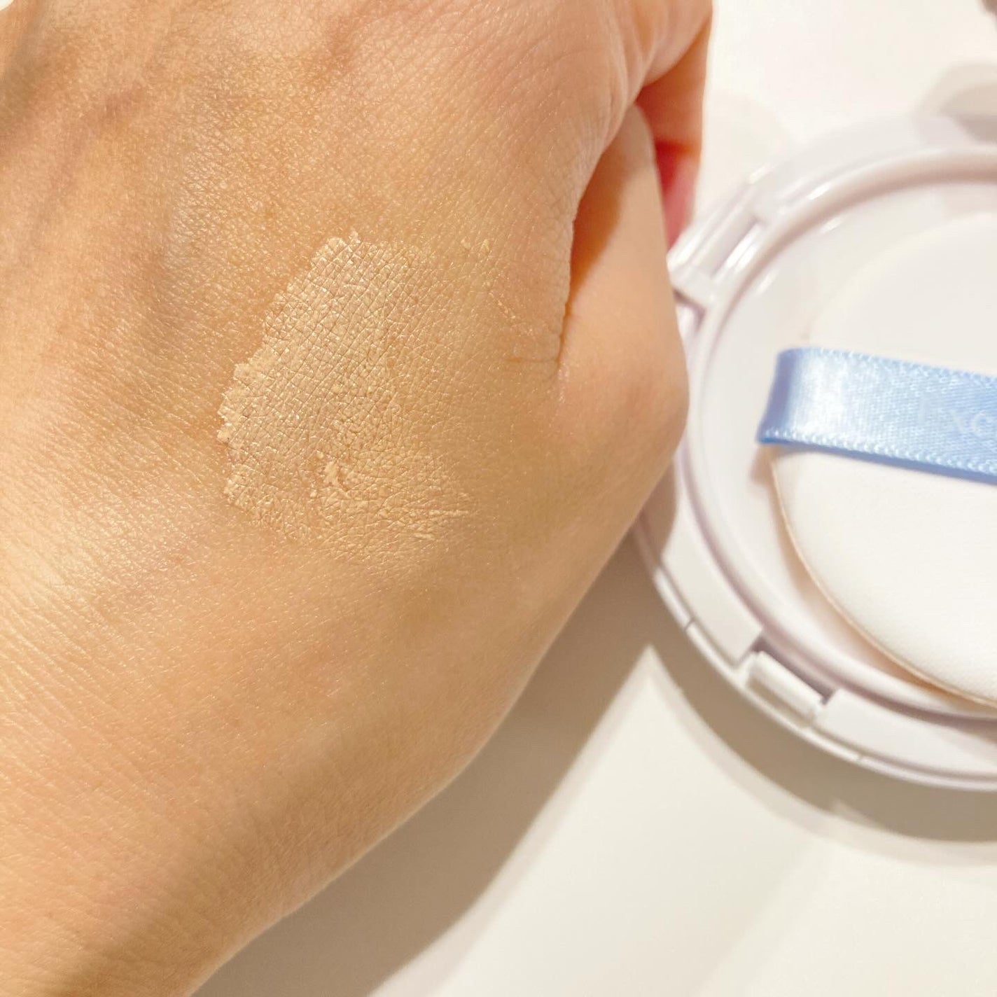 H2クリアファンデーション/Exchange+/クッションファンデーションを使ったクチコミ(2枚目)