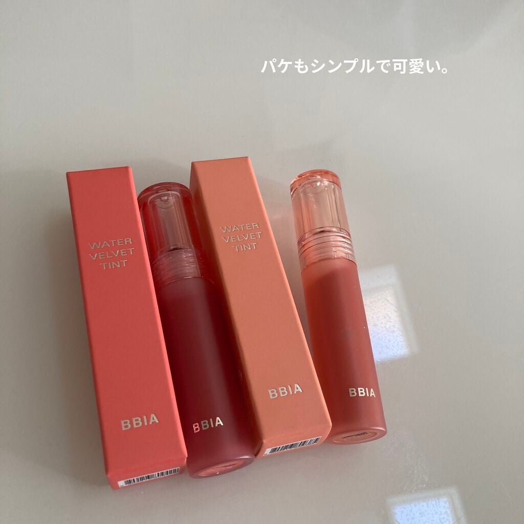 ウォーターベルベットティント/BBIA/リップティントを使ったクチコミ(2枚目)