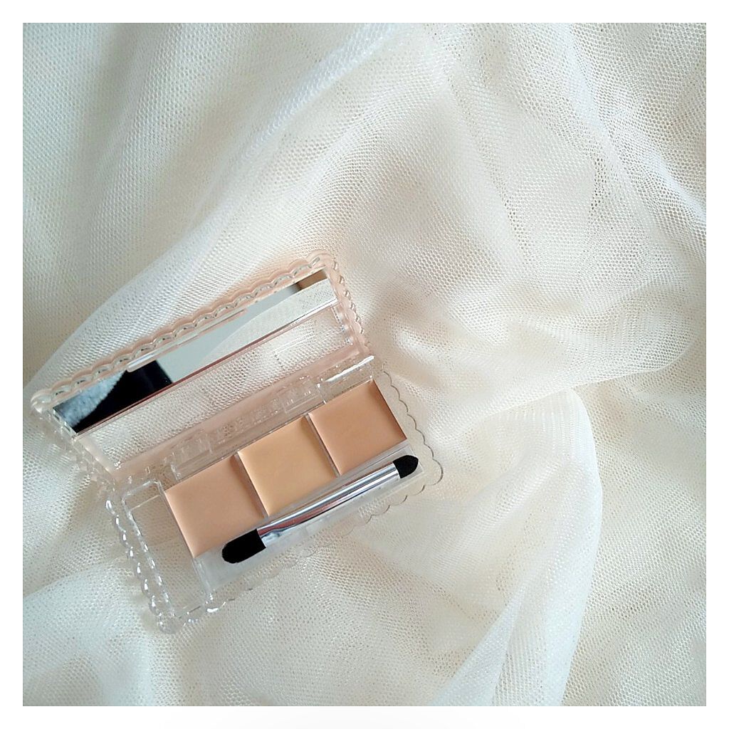 カラーミキシングコンシーラー/キャンメイク/パレットコンシーラーを使ったクチコミ（3枚目）