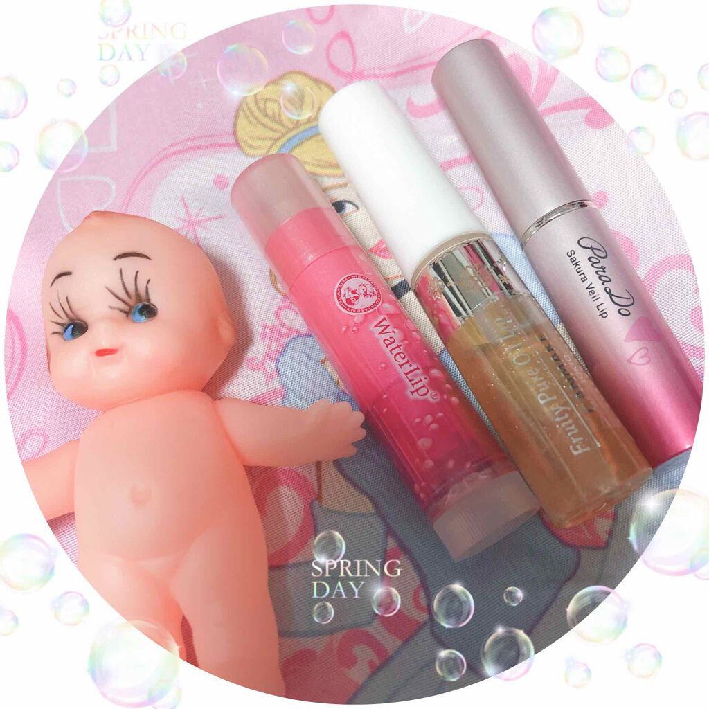 ウォーターリップ ほんのり色つき/メンソレータム/リップクリームを使ったクチコミ（1枚目）