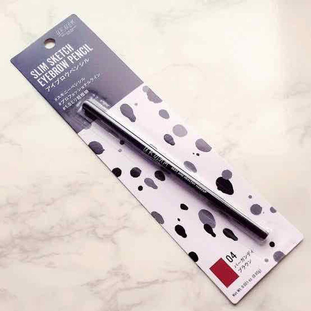 スリムスケッチアイブロウペンシル/U R GLAM/アイブロウペンシルを使ったクチコミ(1枚目)